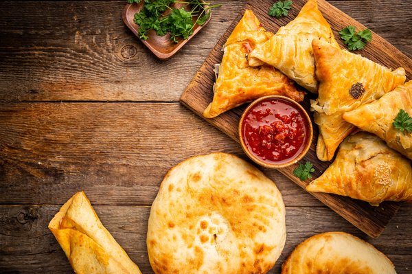 How to Craft the Perfect Indian Samosa with a Cilantro Mint Chutney?